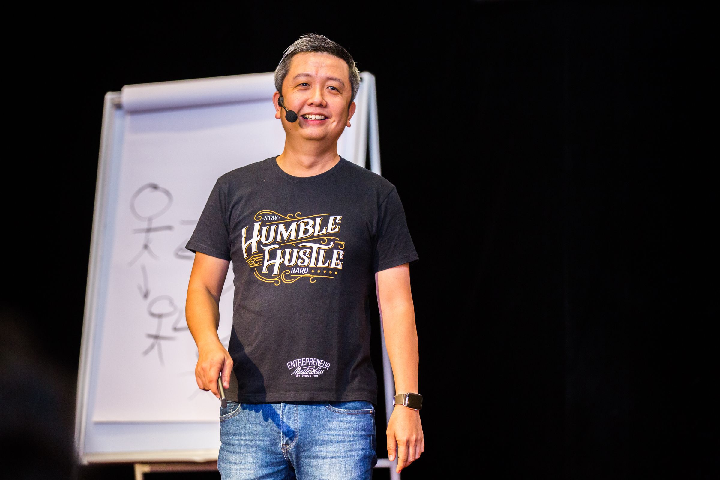 Vince Tan smiling warmly, your AI business mentor